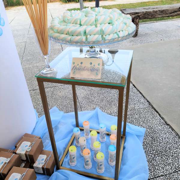 segnaposto bolle di sapone bambini ecofattoart